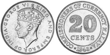 20 Cents 1943-1945