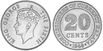 20 Cents 1948-1950