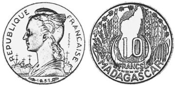 10 Francs 1953
