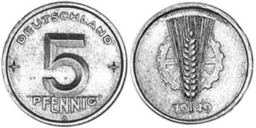 5 Feniků 1948-1950
