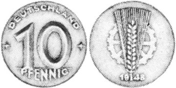 10 Feniků 1948-1950