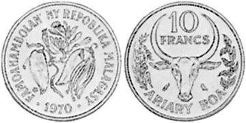 10 Francs 1970-1989