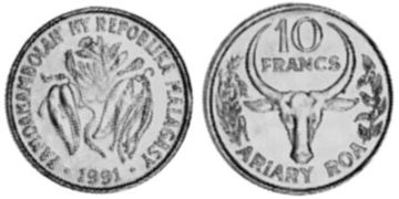 10 Francs 1991