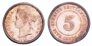 5 Cents 1871-1901