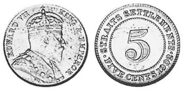 5 Cents 1902-1903