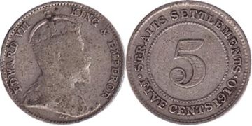 5 Cents 1910