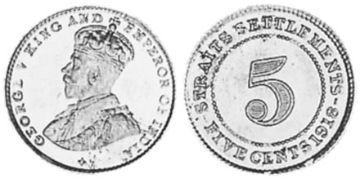 5 Cents 1918-1920