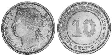 10 Cents 1871-1901