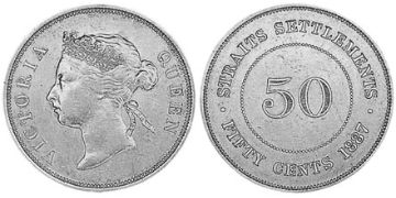 50 Cents 1886-1901
