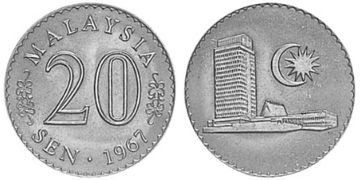 20 Sen 1967-1988
