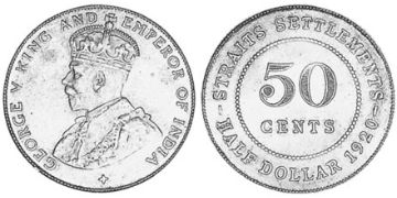 50 Cents 1920-1921