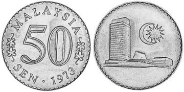 50 Sen 1971-1988