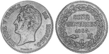 5 Centimes 1837-1838