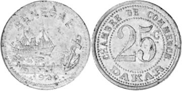 25 Centimes 1920