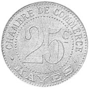 25 Centimes 1920
