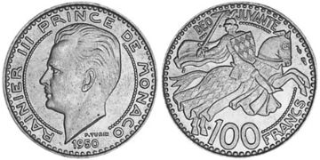 100 Francs 1950