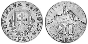 20 Halierov 1940-1942