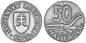 50 Halierov 1940-1941
