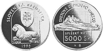 5000 Korun 1998