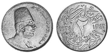 2 Milliemes 1924