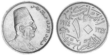 10 Milliemes 1924