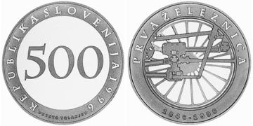 500 Tolarjev 1996