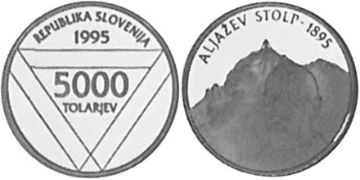 5000 Tolarjev 1995