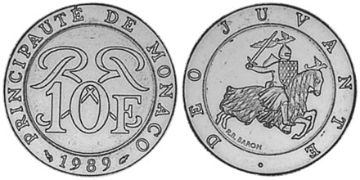 10 Francs 1989-2000