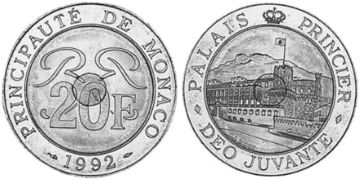 20 Francs 1992-1997