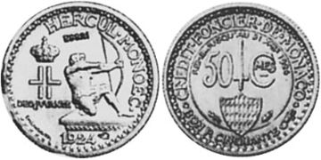 50 Centimes 1924