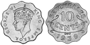 10 Cents 1939-1944