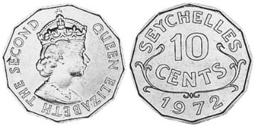 10 Cents 1953-1974