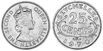 25 Cents 1954-1974