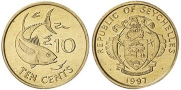 10 Cents 1990-2003