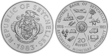 20 Rupies 1983