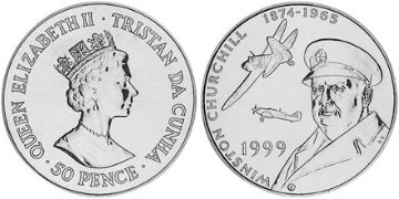 50 Pence 1999
