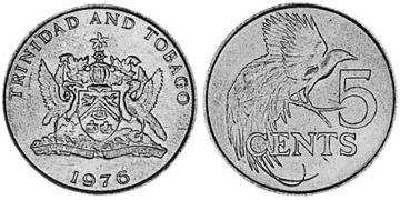 5 Cents 1974-1976