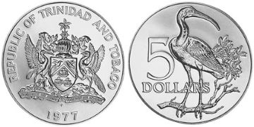 5 Dollars 1976-1984