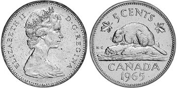 5 Centů 1965-1978