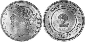 2 Cents 1877-1897