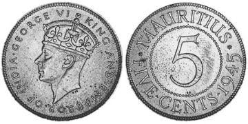 5 Cents 1942-1945