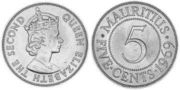 5 Cents 1956-1978