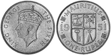 Rupie 1950-1951