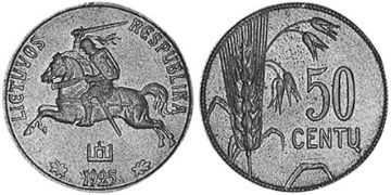 50 Centu 1925