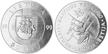 50 Litu 1999