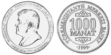 1000 Manat 1999