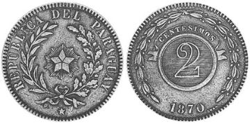 2 Centesimos 1870