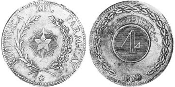 4 Centesimos 1870