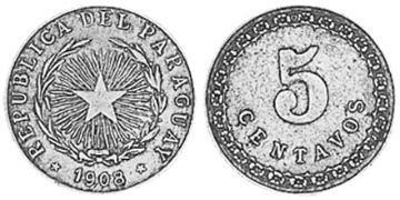 5 Centavos 1908