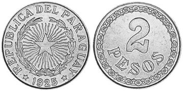2 Pesos 1925